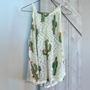 Cactus tank top
